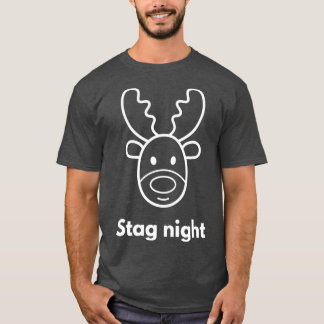 Camiseta Noite de Stag engraçado
