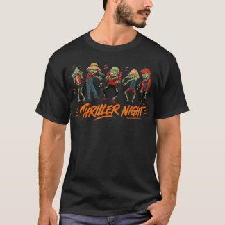 Camiseta Noite de Thriller Dança de Halloween
