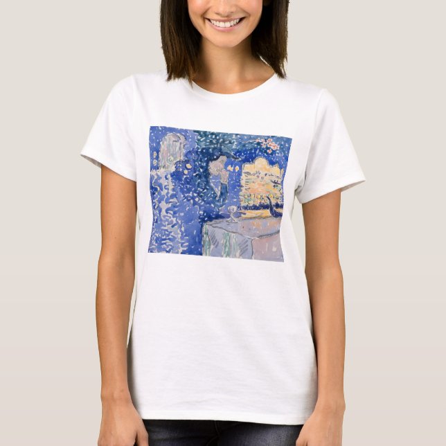 Camiseta Noite de Veneza do festival do redentor (Frente)