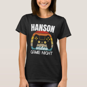 Camiseta Noite de Vídeo da Família Hanson