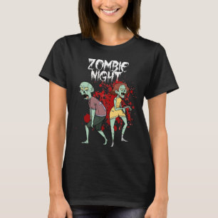 Camiseta Noite de Zombie do Halloween