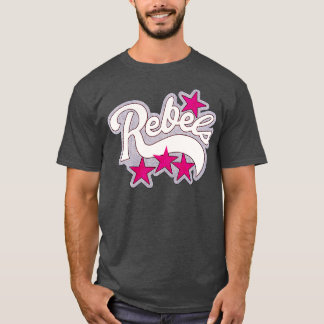 Camiseta Noite do Comet Rebels Cheerhead Uniform Pat