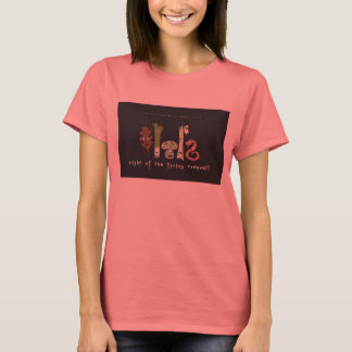 Camiseta noite do compostor vivo! na sua camisa!