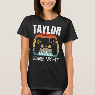 Camiseta Noite do Jogo da Família Taylor