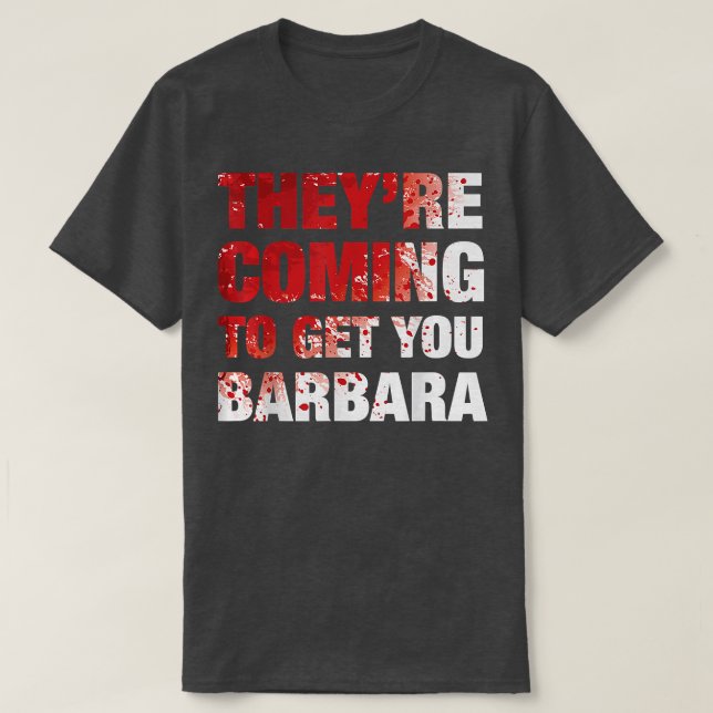 Camiseta Noite Do Morto De Vida Do Halloween (Frente do Design)