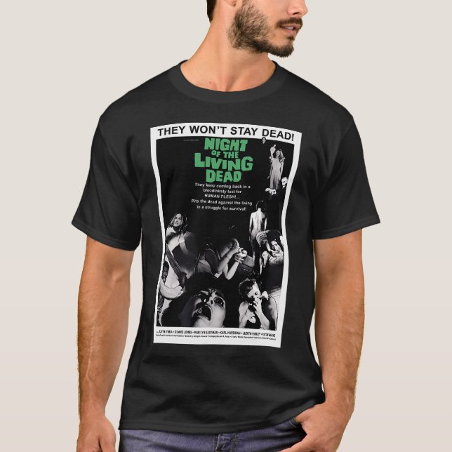 Camiseta Noite do Morto Vivo Clássico (Frente)
