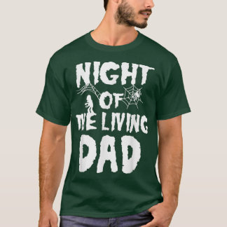 Camiseta Noite do Pai Vivo Halloween Vintage Design