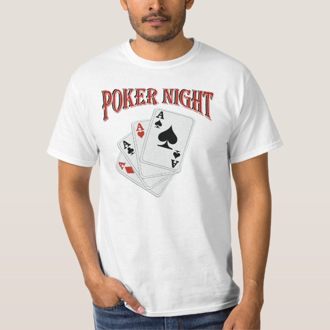 CAMISETA NOITE DO PÓQUER (Frente)
