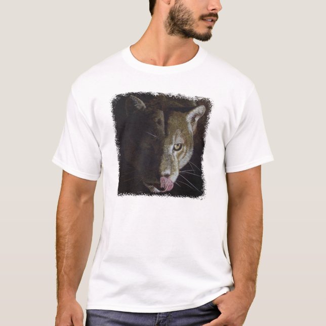 Camiseta Noite do puma (Frente)