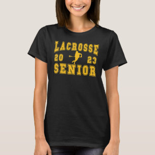 Camiseta Noite dos Seniores de Lacrosse Graduação de Lacros
