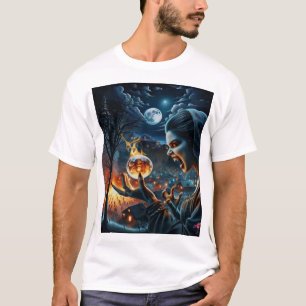 Camiseta Noite e bruxa horríveis