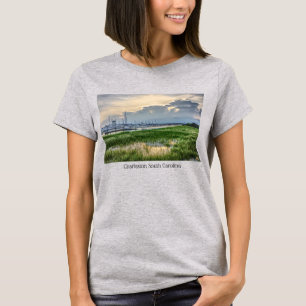 Camiseta Noite Em Charleston Harbor T-Shirt