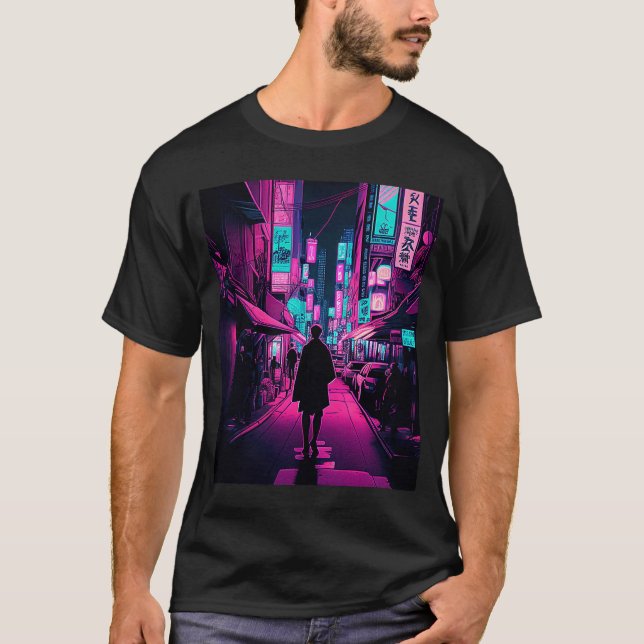 Camiseta Noite em Tóquio 7 (Frente)