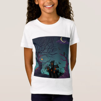 Camiseta Noite escura | Halloween | casa assombrada