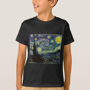 Camiseta noite estrelada, 1889, Vincent van Gogh