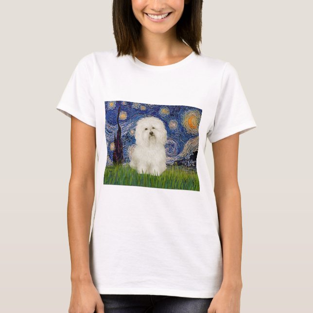 Camiseta Noite Estrelada - Bolonhês 1 (Frente)
