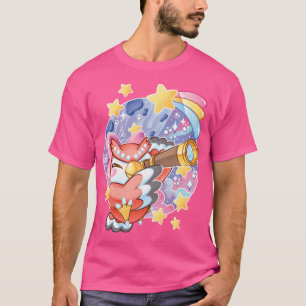 Camiseta Noite Estrelada Da Coruja Mágica