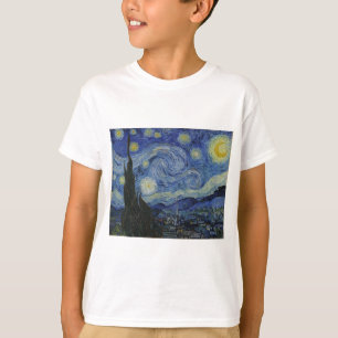 Camiseta Noite Estrelada por Vincent Van Gogh