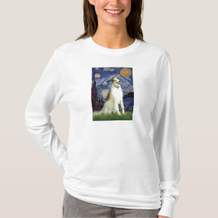 Camiseta Noite Estrelada (Vertical) - Borzoi