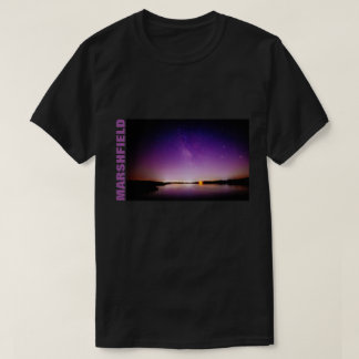 Camiseta Noite estrelado roxa ESCURA de Marshfield