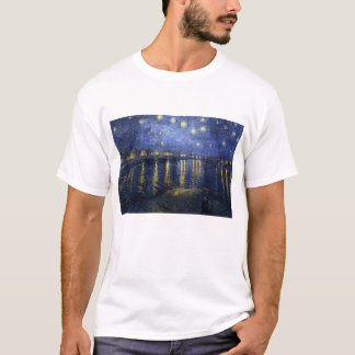 Camiseta Noite estrelado sobre o t-shirt de Rhine - Van