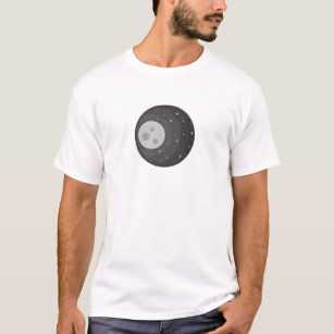 Camiseta noite mostra a lua T-Shirt