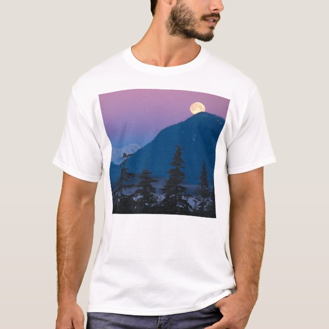 Camiseta Noite no Alasca (Frente)