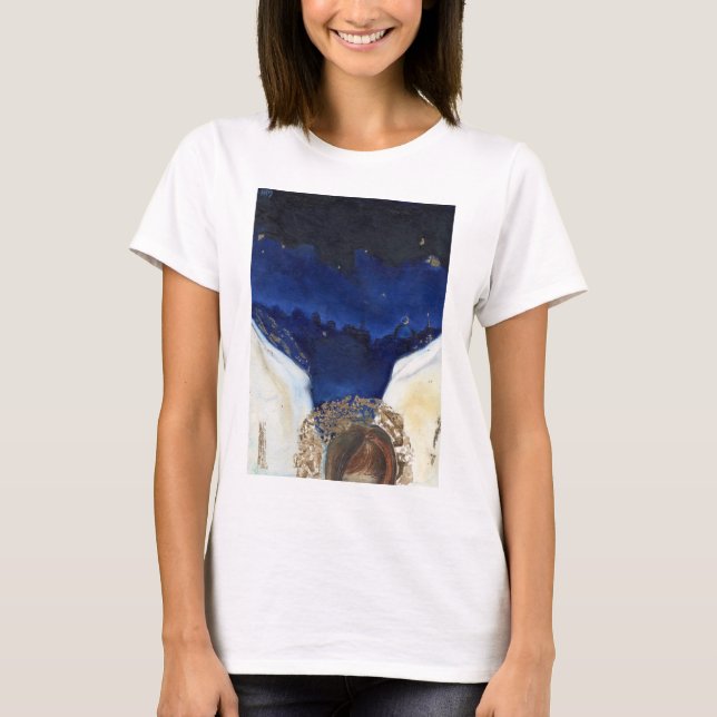 Camiseta Noite o anjo obteve suas asas 2014 (Frente)