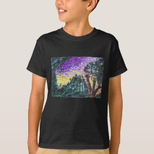 Camiseta Noite Roxa