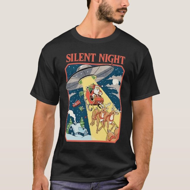 Camiseta Noite Silenciosa (Frente)