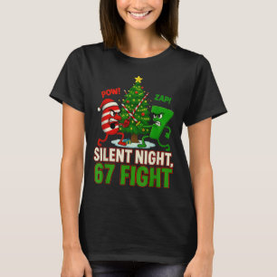 Camiseta Noite Silenciosa 67 Luta Natal Divertido