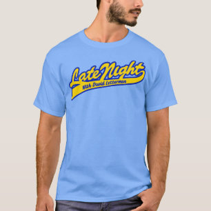 Camiseta Noite Tarde Com David Letterman
