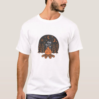 Camiseta Noites ao redor da fogueira