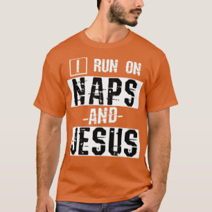 Camiseta Noites de Presente Cristão Engraçados Rezam Cristo