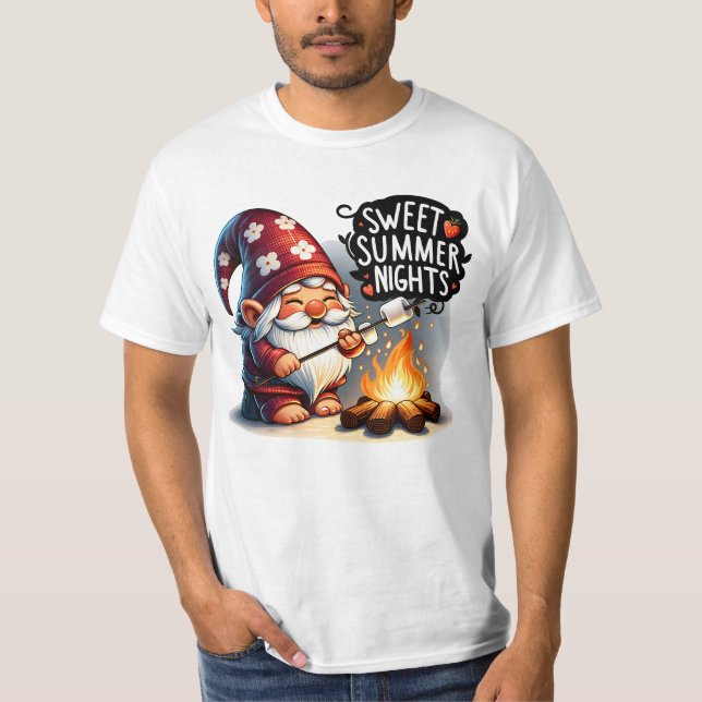 Camiseta Noites de verão doces (Frente)