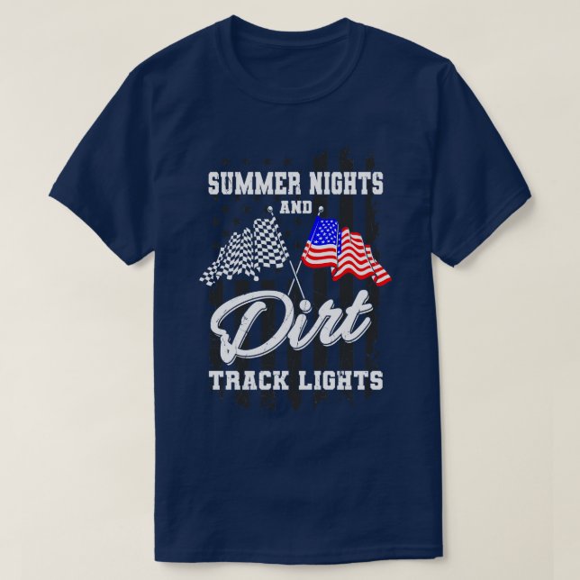 Camiseta Noites de Verão Luzes de Verão (Frente do Design)