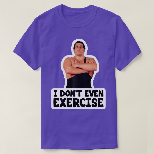 Camiseta Noiva Andre O Exercício Gigante (Frente do Design)