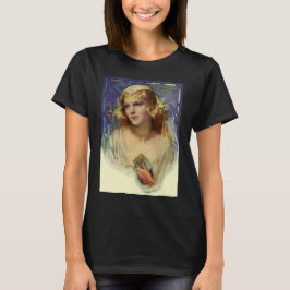 Camiseta Noiva antiga segurando uma Bíblia, Casamento Relig