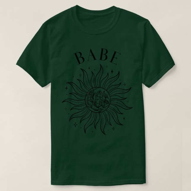 Camiseta Noiva Boêmio Retro Celestial Despedida de Solteira (Frente do Design)
