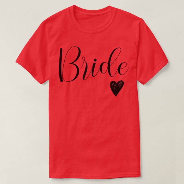 Camiseta Noiva Branca de Casamento Branca de Noiva Bridal B (Frente do Design)