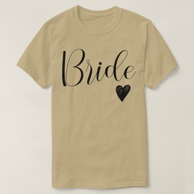 Camiseta Noiva Branca de Casamento Branca de Noiva Bridal B (Frente do Design)