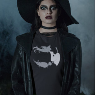 Camiseta Noiva Bruxa Halloween Despedida de Solteira