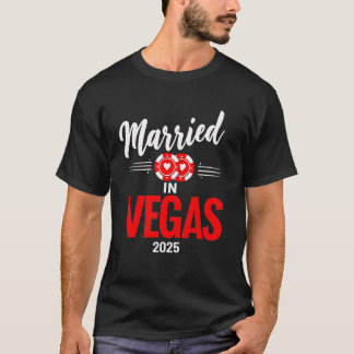 Camiseta Noiva Casada em Vegas Club Squad 2025 Despedida