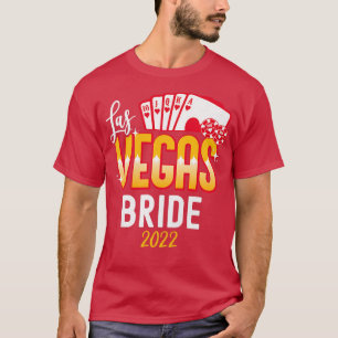 Camiseta Noiva Casamento Las Vegas 2022 Corresponder Mulher