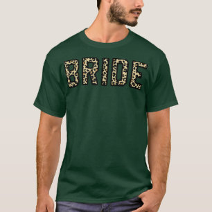 Camiseta Noiva com Estampa de Leopardo Tapete de Festa de D