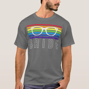 Camiseta Noiva Cores Arco-Íris LGBT 691