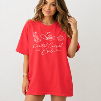 Camiseta Noiva Cowgirl Costeira