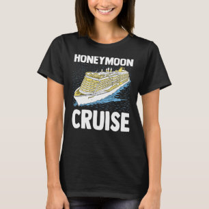 Camiseta Noiva Cruising Nova Trip Honeymoon Cruis