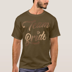 Camiseta Noiva da Equipe Chá de Noiva Festa de Despedida de