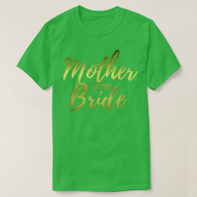Camiseta Noiva da Mãe do Tee Bride (Frente do Design)